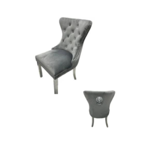 Mayfair Chair With Chrome Legs | Modern Stylish Dining Seating