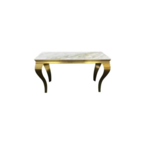 G-Lewis Gold Small Console Table | Luxury Modern Entryway Furniture