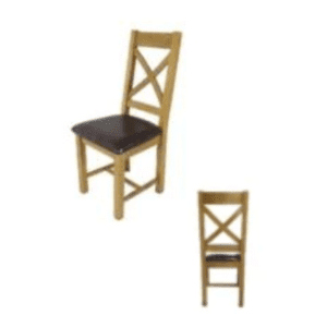 Torino Cross Back Chair | Modern Stylish Dining Seating