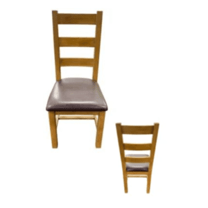 Torino Ladder Back Chair (KD) | Modern Stylish Dining Seating