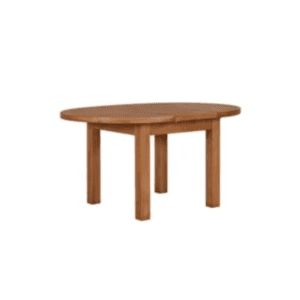 Torino Lucca Round Extending Dining Table | Modern Space-Saving Design