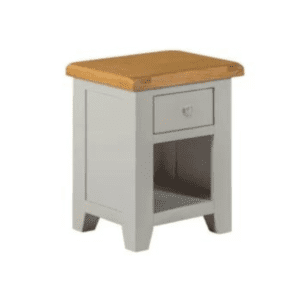 Torino Lucca Bedside Table with 1 Drawer and Sleek Design
