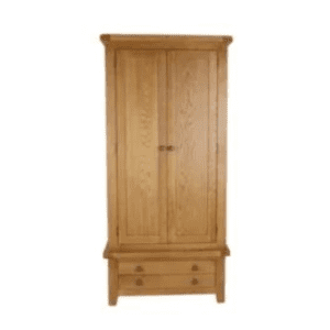 Torino Lucca Small Wardrobe with Compact Design and Ample Storage