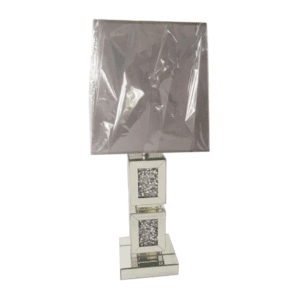 Roma Mirrored Table Lamp DMD11 with Stylish Reflective Design and Warm Lighting