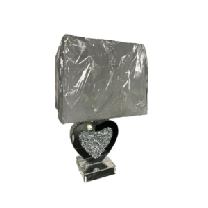 Roma Mirrored Table Lamp Love DMD13 with Elegant Reflective Design