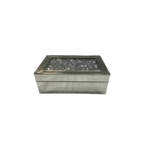 MS Mirrored Jewellery Box with Elegant Design and Secure Storage