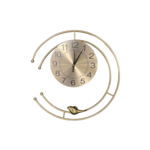 Gold Mirror Clock SG01 with Elegant Reflective Design and Modern Style