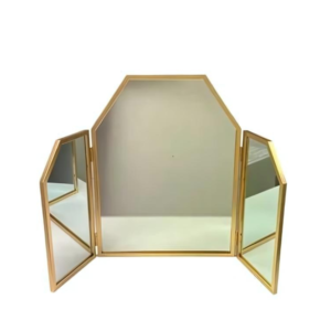 Gold Dressing Table Mirror G-SY628 with Elegant Frame and Stylish Design
