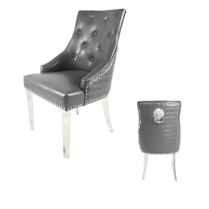 Roma Upholstered Dining Chair with Classic Elegant Design